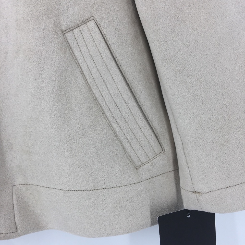 Marc New York Faux Suede Jacket Putty - Picture 4 of 11